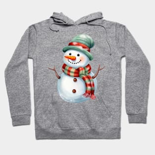 Pastel Snowman Hoodie